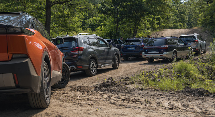 Galeriebild zu Subaru-Offroadtag und Vorstellung des neuen Subaru Uncharted in Lauchhammer-31